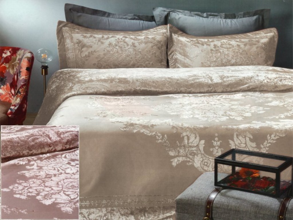 Σετ Πάπλωμα Υπέρδιπλο Βελουτέ Γαρύφαλλο 220x240 | Γαρύφαλλο - Λευκά Είδη